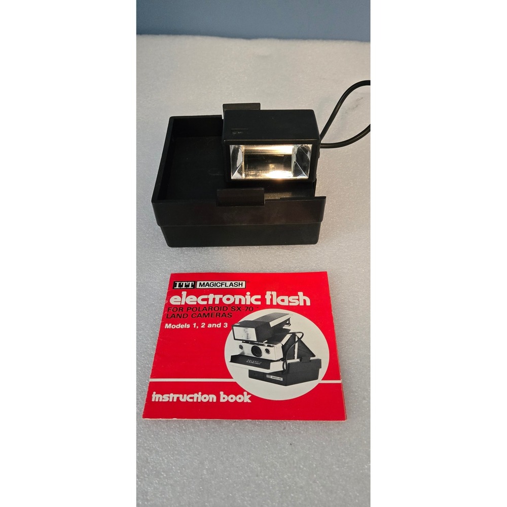 ITT Magicflash Electronic Flash for Polaroid SX-70 Land Cameras Model 1 2 3